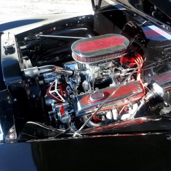 50 Chevy Engine Bay
