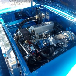57 Nomad Engine Bay