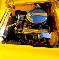 63 Corvette Engine Bay