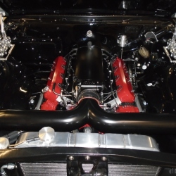 66 Chevelle Engine Bay