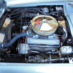 66 Corvette Engine Bay